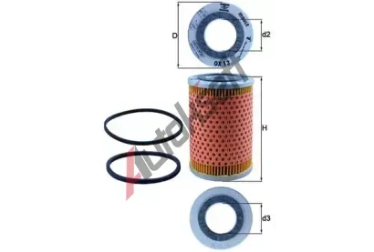 MAHLE Olejov filtr MAO OX 13D, OX 13D