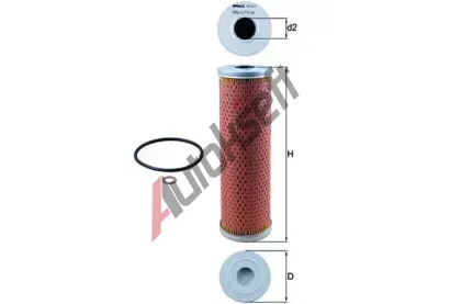 MAHLE Olejov filtr MAO OX 147D, OX 147D