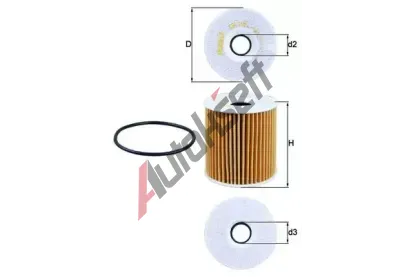 MAHLE Olejov filtr MAO OX 149D, OX 149D