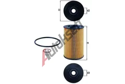 MAHLE Olejov filtr MAO OX 150D, OX 150D
