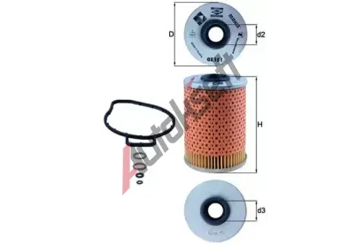 MAHLE Olejov filtr MAO OX 151D, OX 151D