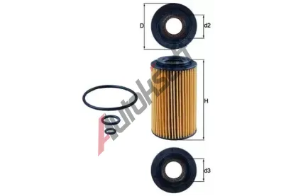 MAHLE Olejov filtr MAO OX 153/7D1, OX 153/7D1
