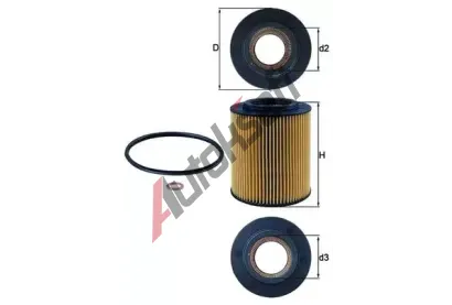 MAHLE Olejov filtr MAO OX 154/1D, OX 154/1D