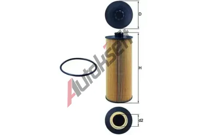 MAHLE Olejov filtr MAO OX 155D, OX 155D
