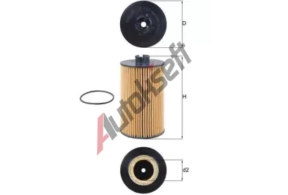 MAHLE Olejov filtr MAO OX 161D, OX 161D