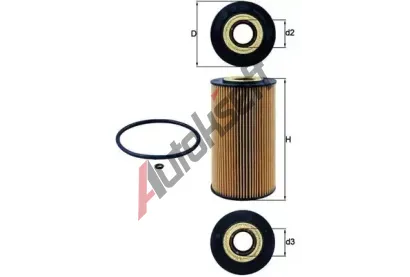 MAHLE Olejov filtr MAO OX 169D, OX 169D
