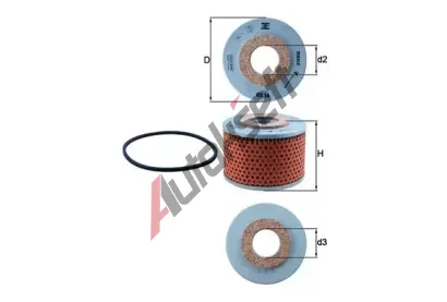MAHLE Olejov filtr MAO OX 16D, OX 16D