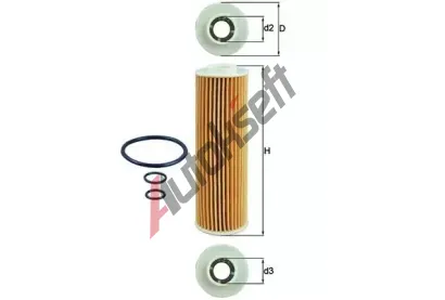 MAHLE Olejov filtr MAO OX 183/5D, OX 183/5D
