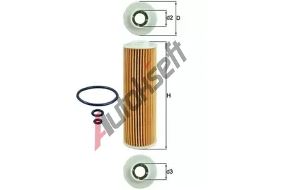 MAHLE Olejov filtr MAO OX 183/5D1, OX 183/5D1