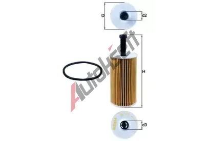 MAHLE Olejov filtr MAO OX 193D, OX 193D