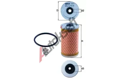 MAHLE Olejov filtr MAO OX 33D, OX 33D