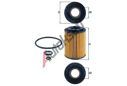 MAHLE Olejov filtr MAO OX 347D, OX 347D
