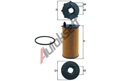 MAHLE Olejov filtr MAO OX 354D, OX 354D