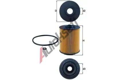 MAHLE Olejov filtr MAO OX 356D, OX 356D