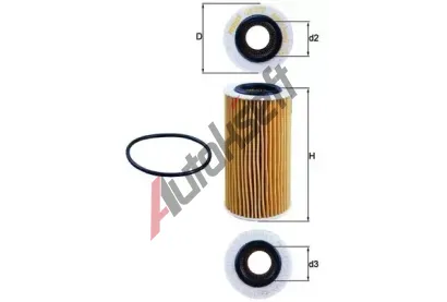 MAHLE Olejov filtr MAO OX 370D, OX 370D