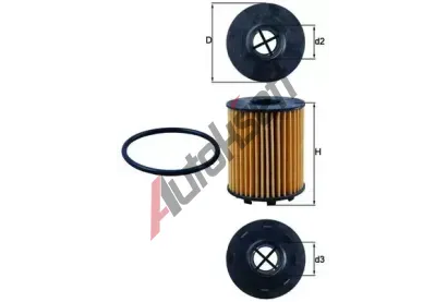 MAHLE Olejov filtr MAO OX 371D, OX 371D