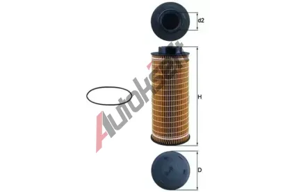 MAHLE Olejov filtr MAO OX 376D, OX 376D