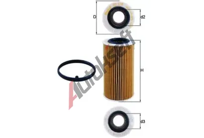 MAHLE Olejov filtr MAO OX 379D, OX 379D