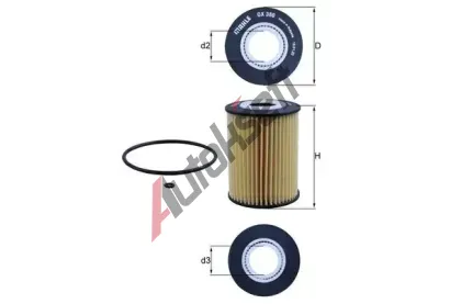 MAHLE Olejov filtr MAO OX 380D, OX 380D