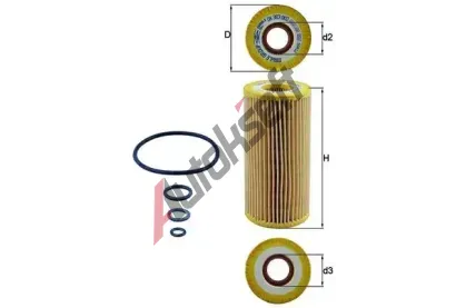 MAHLE Olejov filtr MAO OX 383D, OX 383D