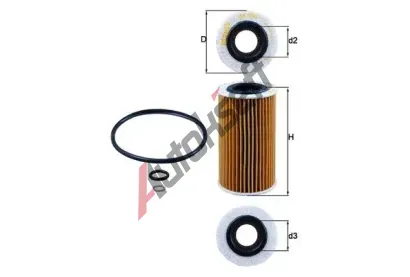 MAHLE Olejov filtr MAO OX 384D, OX 384D