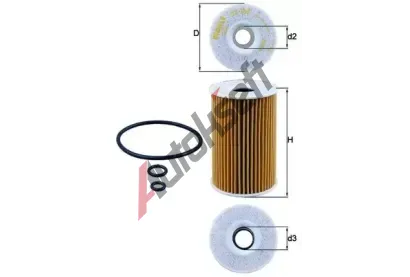 MAHLE Olejov filtr MAO OX 388D, OX 388D