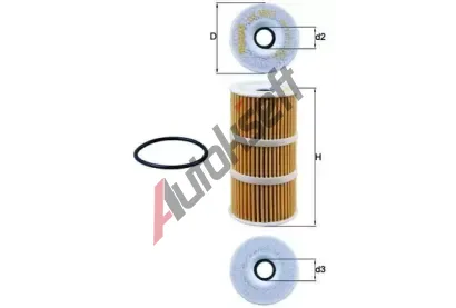 MAHLE Olejov filtr MAO OX 389/1D, OX 389/1D