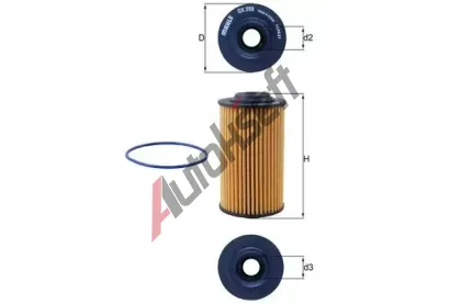 MAHLE Olejov filtr MAO OX 399D, OX 399D
