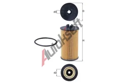 MAHLE Olejov filtr MAO OX 401D, OX 401D