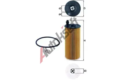 MAHLE Olejov filtr MAO OX 404D, OX 404D