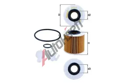 MAHLE Olejov filtr MAO OX 414D1, OX 414D1