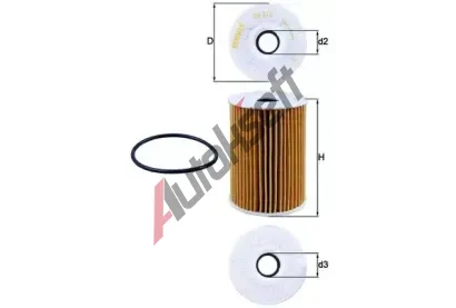 MAHLE Olejov filtr MAO OX 415D, OX 415D
