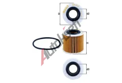 MAHLE Olejov filtr MAO OX 416D1, OX 416D1