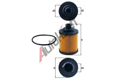 MAHLE Olejov filtr MAO OX 418D, OX 418D