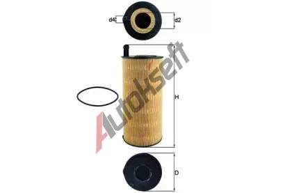 MAHLE Olejov filtr MAO OX 423/9D, OX 423/9D