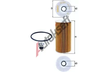 MAHLE Olejov filtr MAO OX 424D, OX 424D