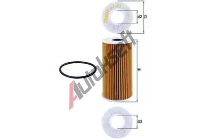 MAHLE Olejov filtr MAO OX 441D, OX 441D