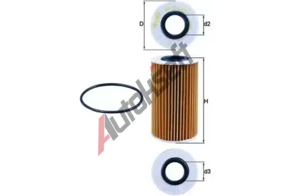 MAHLE Olejov filtr MAO OX 554D1, OX 554D1