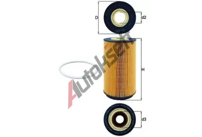 MAHLE Olejov filtr MAO OX 557D, OX 557D