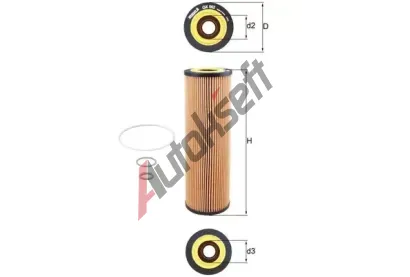 MAHLE Olejov filtr MAO OX 562D, OX 562D