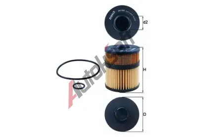 MAHLE Olejov filtr MAO OX 563D, OX 563D