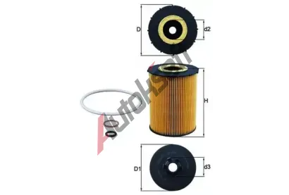 MAHLE Olejov filtr MAO OX 636D, OX 636D