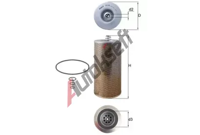 MAHLE Olejov filtr MAO OX 69D, OX 69D