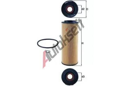 MAHLE Olejov filtr MAO OX 775D, OX 775D