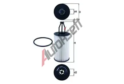 MAHLE Olejov filtr MAO OX 814D, OX 814D