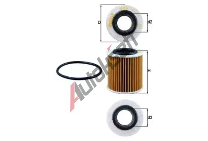 MAHLE Olejov filtr MAO OX 834D, OX 834D