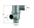 Termostat chladiva&nbsp;MAHLE&nbsp;&dash;&nbsp;MAO TH 37 80