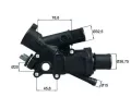 MAHLE Termostat chladiva ‐ MAO TH 43 83