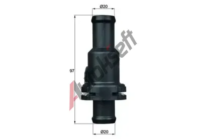 MAHLE Termostat chladiva MAO TH 5 75, TH 5 75
