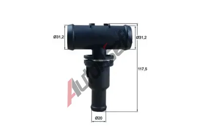 MAHLE Termostat chladiva MAO TH 53 75, TH 53 75